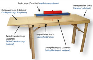 YelloBench to-go 23.5 in x 55 in